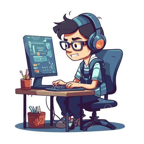 Computer Clipart, Game Tester Jobs, Clipart Boy, Computer Vector, Speaker Bluetooth, Website Images, Computer Game, Photo Clips, Cartoon Boy