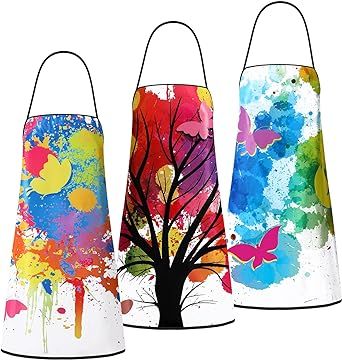 Painters Apron, Artist Smock, Painting Apron, Artist Apron, Art Teacher Gifts, Butterfly Tree, Chef Cooking, Colorful Butterflies, Paint Splatter