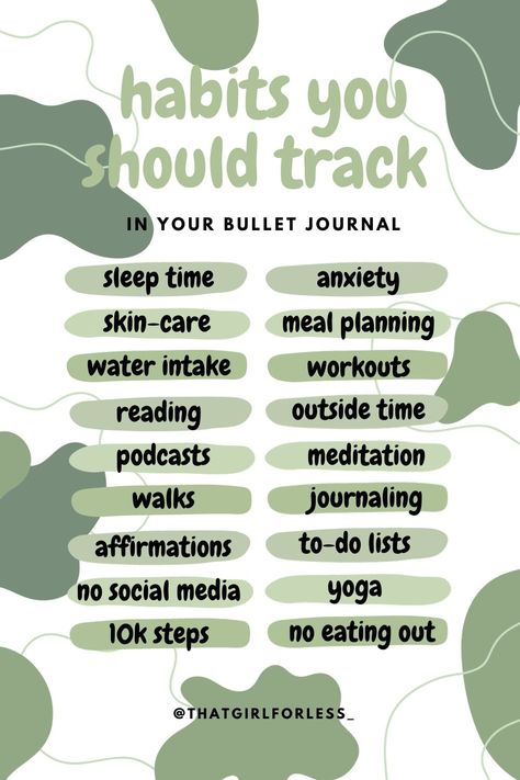 . 50+ habit tracker ideas for your bullet journal to help you reach your goals. Use this list to create a custom habit tracker that works for Productive Girl Era Aesthetic, Goal List Ideas, Productive Girl Era, Goals For 2024 List, Productivity List, 2024 Habits, Good Notes Daily Planner, Productive Journal, Productive Era