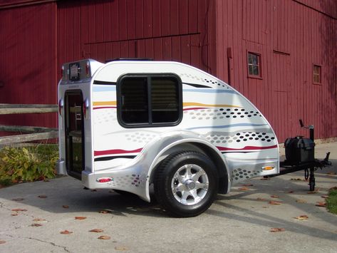 Easy Ride Motorcycle Camper Motorcycle Tent Trailer, Motorcycle Camper Trailer, Micro Camper Trailers, Motorcycle Tent, Motorcycle Campers, Building A Teardrop Trailer, Teardrop Camper Plans, Small Camper Trailers, Teardrop Camping