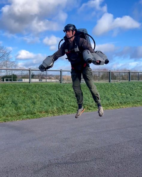 Being a jetpack test pilot | jet pack | Jetpack test pilot looks like the coolest job in the world 😮 | By LADbible Gadgets, Concept Art, Water Jet Pack, Test Pilot, Jet Skies, Jet Pack, Water Jet, Good Job, Aircraft