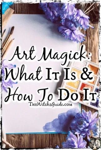 Art Magick: What It Is and How to Do It | The Witch's Guide Magick Art, Green Witchcraft, Big Magic, Wealth Dna Code, Art Magic, Dna Code, Witchcraft For Beginners, Witchy Crafts, Become Wealthy