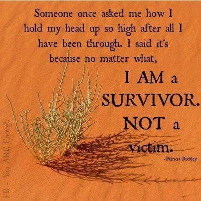 Survivor. Not A Victim, I Am A Survivor, Survivor Quotes, Im A Survivor, I Survived, Powerful Quotes, Chronic Pain, A Quote, Favorite Quotes