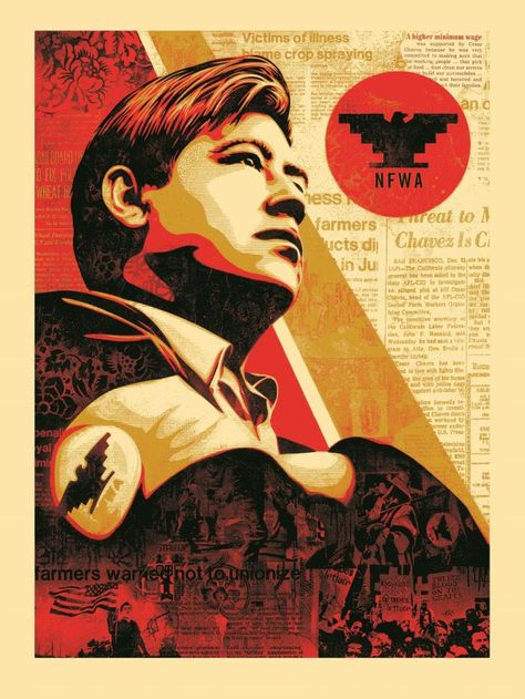 Obey Giant, Shepard Fairey Obey, Jim Marshall, Cesar Chavez, Hope Poster, San Francisco Art, Modern Pop Art, Shepard Fairey, Propaganda Posters