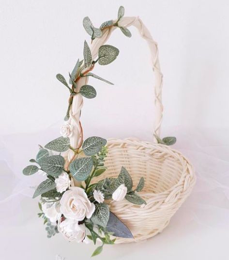 Bridal Shower Gift Basket Ideas | Bridal Shower 101 Basket For Wedding Favors, Decorated Baskets Ideas For Wedding, Bridal Basket Ideas The Bride, Flowergirl Basket Ideas Diy, Wedding Card Basket Ideas, Bridal Basket Ideas, Wedding Basket Gift Ideas, Wedding Basket Decoration, Bridal Shower Basket Ideas