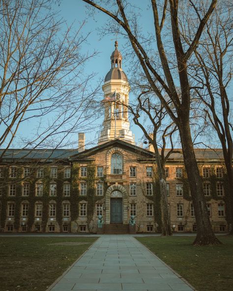 Nassau Hall architecture, at Princeton University, New Jersey Hall Architecture, Princeton New Jersey, Dream College, Princeton University, Johns Hopkins University, Posters Framed, Cost Of Living, Ivy League, Nassau