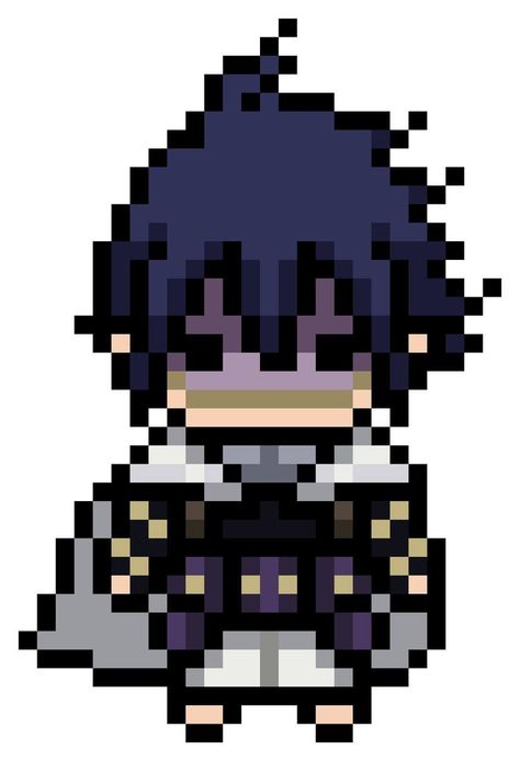 MHA 005 pixel art Saiki K Pixel Art, Mha Pixel Art Grid, Mha Perler Bead Patterns, Mha Perler Beads, Pixel Art Anime Easy, Pixel Drawing Anime, Mha Pixel Art, Pixel Art Pattern Anime, Pixel Drink