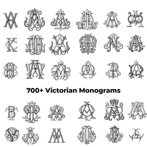 Victorian Monograms | Free download Tattoos Alphabet, Sign Lettering Fonts, Victorian Steampunk Wedding, Cute Fonts Alphabet, Victorian Lettering, Victorian Fonts, Gothic Text, Free Monogram Fonts, Gothic Logo