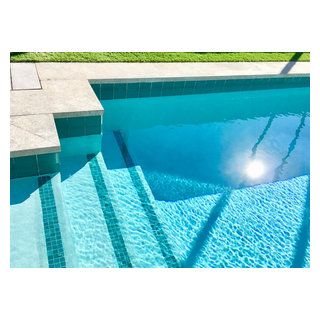 Sign Up Swimming Pool Tiles Ideas, Pool Waterline Tile Ideas, Pool Tiles Ideas, Pool Waterline Tile, Swimming Pool Trends, Pool Waterline, Waterline Pool Tile, Waterline Tile, Pool Design Modern