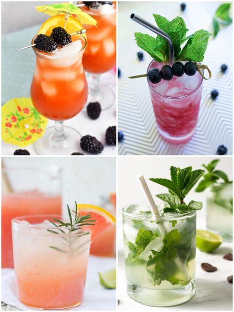 14 Silver Rum Cocktails to Shake Up Your Summer! Silver Rum Cocktails, Bay Breeze Cocktail, Summer Rum Cocktails, Hemingway Daiquiri, Mango Rum, Watermelon Mojito, Pineapple Punch, Lavender Syrup, Rum Cocktails