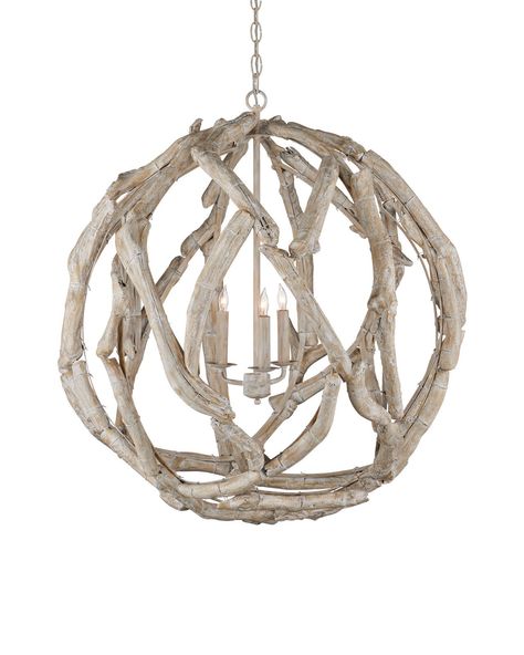 Driftwood Whitewash Orb Chandelier Coastal Chandeliers, Nautical Outdoor Lighting, Coastal Floor Lamps, Beach Chandelier, Entry Dining Room, Driftwood Pendant, Nautical Pendant Lighting, Coastal Light Fixtures, Driftwood Chandelier