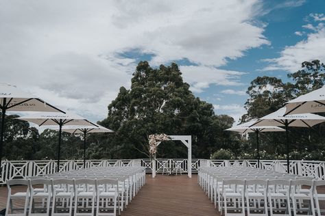 The stunning ceremony setup at Bramleigh Estate
Photography 📸 Silas Chau Bramleigh Estate, Yarra Valley, Timber Deck, Rustic Outdoor, Hamptons Style, Wedding Ceremonies, Outdoor Wedding Ceremony, Estate Wedding, Outdoor Settings