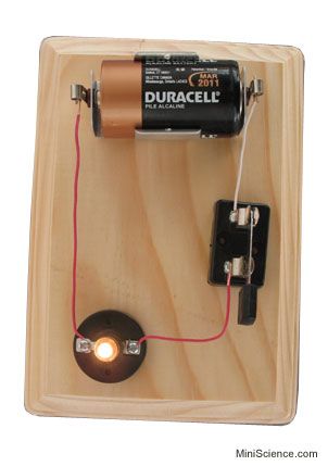 Electrical Conductors and Insulators – Science Projects Simple Electric Circuit Projects, Electric Circuit Projects Ideas, Electric Circuit Project, Ideas For Science Fair, Simple Electric Circuit, Science Project Models, Electricity Experiments, Series And Parallel Circuits, Physical Science Lessons