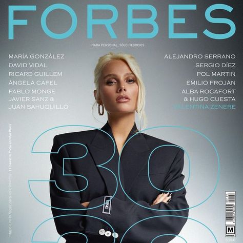 Valentina Zenere on Instagram: "Beyond grateful for this cover @forbes_es , so excited to be part of the 30 under 30 list✨" Forbes Magazine Cover, Forbes Cover, Beyond Grateful, Business Woman Successful, Wealthy Women, Forbes Magazine, 30 Under 30, Magazine Subscription, Business Finance