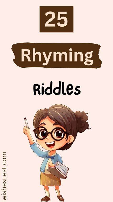 Unleash your wit with our collection of 25 Rhyming Riddles! 🎭 Perfect for family fun or a challenging game night, these clever puzzles are designed to test your reasoning and rhyme skills. Explore our blog for tips on solving riddles and more interactive content. Ready to become a riddle master? Visit us now! Rhyming Riddles, Riddles For Kids, Creative Curriculum, Creative Challenge, Language Skills, Riddles, Game Night, Your Brain, Teaching Ideas