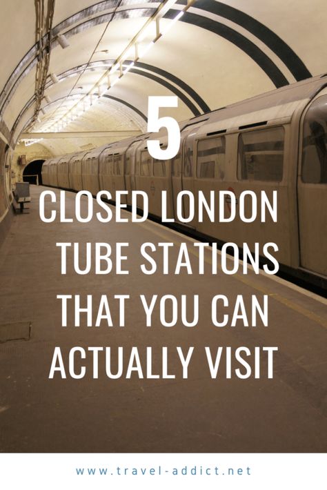 Disused Tube Station Tours by Hidden London | Travel Addict Tube Stations London, Charing Cross Station, London Underground Tube, Hidden London, Underground Tube, London Underground Stations, London Transport Museum, Disused Stations, Transport Museum