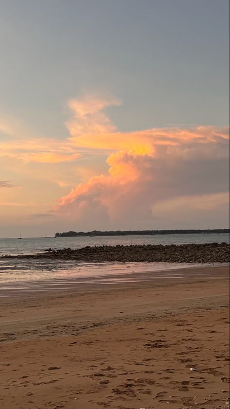 #darwin #australia #beach #sunset Darwin Aesthetic, Darwin Nt, Darwin Australia, Australia Beach, I M Bored, 2024 Vision, Beach Sunset, Summer Nights, Hot Summer