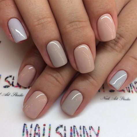 Nude Nail Polish Colors And#8211; Find the Best Neutral Design ★ See more: http://glaminati.com/nude-nail-polish-colors/ Shellac Nail Designs, Nail Design Glitter, Nude Nail Polish, Nagel Tips, Creative Nail Designs, Nails Polish, Shellac Nails, Neutral Nails, Short Acrylic Nails