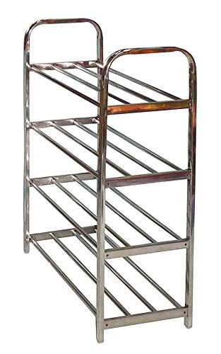 Buy ATHRZ Stainless Steel Portable Folding Shoe Rack Book Cloth Shelf Storage Organizer Book Cloth Shelf 4 Metal Layer Shoe stand - STL4SHRK-N12 at Best price Now - 2023 Check more at https://shopnow.americawebmart.com/buy-athrz-stainless-steel-portable-folding-shoe-rack-book-cloth-shelf-storage-organizer-book-cloth-shelf-4-metal-layer-shoe-stand-stl4shrk-n12-at-best-price-now-2023/ Kitchen Trolley Design, Folding Shoe Rack, Shoe Stand, Affordable Shoes, Shoes Stand, Book Organization, Rack Design, Shelf Storage, Unique Shoes