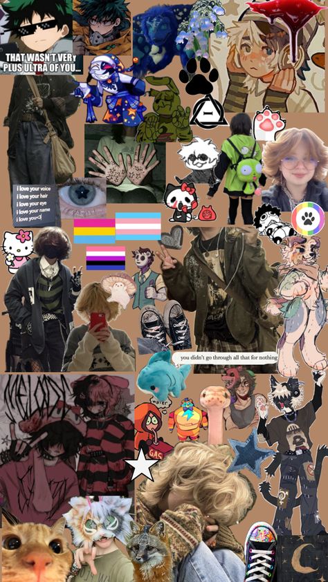 This is me/ how I want to be. I'm gender fluid but I'm more trans. FNAF IS LIFE Gender Fluid Widgets, Gender Fluid Background Aesthetic, Gender Fluid Phone Wallpaper, Ftm Wallpapers, Gender Fluid Hidden Wallpaper, Gender Fluid Art, Genderfluid Starter Pack, Gender Fluid, Gender Fluid Wallpaper