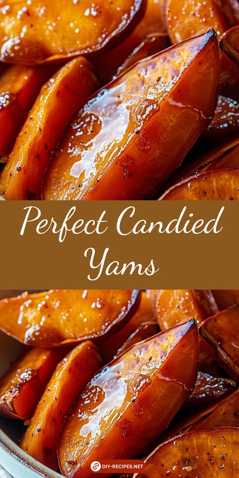 Achieve perfect candied yams every time with this simple recipe. Sweet, spiced, and buttery, they’re a crowd-pleaser! Boiled Yams Recipe, Candied Yams Recipe Black People, Candied Yams Black People, Fresh Candied Yams Recipe, Sweet Yams Recipe Thanksgiving, Oven Candied Yams, Homemade Yams Recipes, Canned Candied Yams Recipe, Southern Yams Soul Food