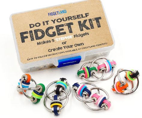 Fidgets Diy, Diy Fidget Toys, Cool Fidget Toys, Family Project, Bike Chain, Christmas Stocking Stuffers, Shark Tank, Instructional Video, Fidget Toys