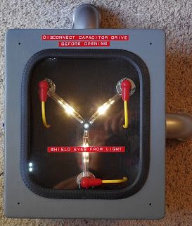 Flux Capacitor, Movie Replica, Aircraft Carriers, Build A Camper Van, Prop Making, Everything Is Connected, Wood Shop Projects, Replica Prop, Metal Pipe