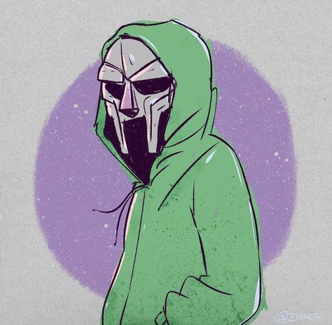 Rapper Art, Mf Doom, Graffiti Style Art, Graphic Poster Art, Hip Hop Art, Graffiti Drawing, Scary Art, Art Wallpaper Iphone, Figure Drawing Reference