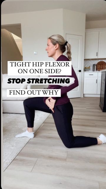 Stretches For Sore Hip Flexors, Hip Flexor Exercises Stretching, Hip Flexor Release, How To Strengthen Hip Flexors, Hip Flexor Exercises Strengthen, Strengthen Hip Flexors, Hip Health, Track Workout Training, Hip Strengthening