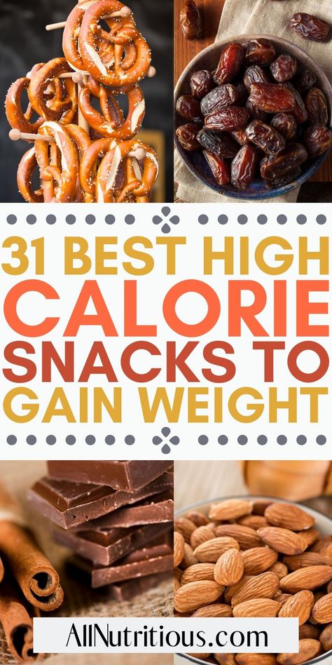 300 Calorie Snacks Protein, Healthy High Calorie Snacks, High Calorie Breakfast, High Carb Snacks, Gain Meals, Clean Bulk, High Calorie Snacks, Workout Journey, Healthy Weight Gain Foods