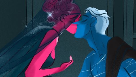 Lore Olympus - Persephone and Hades kiss Persephone And Hades, Greek Mythology Art, Lore Olympus, Hades And Persephone, Mythology Art, Greek Myths, Greek Gods, Gods And Goddesses, Greek Mythology