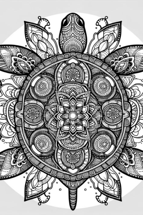 Discover the joy of creativity with our amazing Mandala Turtle coloring page! This intricately designed turtle features stunning patterns and shapes just waiting for your vibrant colors. Perfect for artists of all ages, it’s an ideal way to relax, spark your imagination, and express yourself through art. Enjoy unwinding with this fun and artistic activity, whether you’re at home or on the go Jungle Coloring Pages, Turtle Coloring, Forest Coloring Pages, Mandala Turtle, Turtle Coloring Pages, Underwater Plants, Enchanted Forest Coloring, Colorful Mandala, Forest Color