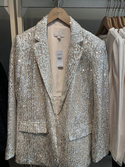 White Sequin Blazer Outfit, Sparkle Blazer Outfit, Glitter Blazer Outfit, Silver Blazer Outfit, Sequin Blazer Outfit, Eras Party, Glitter Blazer, Eid Look, Silver Blazer