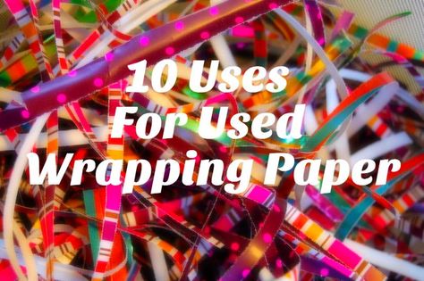 Upcycle Your Old Wrapping Paper! What To Do With Wrapping Paper Scraps, Vintage Wrapping Paper Crafts, Crafts With Wrapping Paper, Wrapping Paper Crafts Leftover, Recycled Wrapping Ideas, Wrapping Paper Scraps Ideas, Repurpose Wrapping Paper, Reuse Wrapping Paper, Upcycled Wrapping Paper