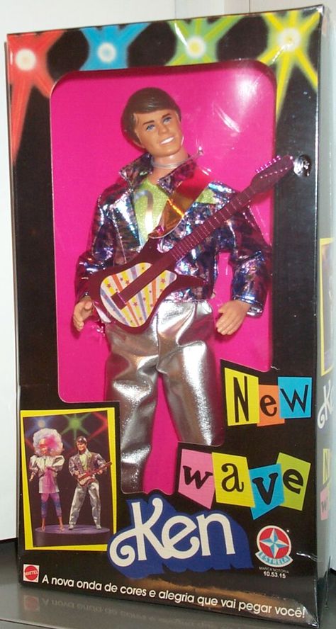 Rock Barbie, Vintage Ken Doll, Barbie Dance, Ken Outfits, Barbie And The Rockers, Weird Toys, Barbie 80s, Barbie 90s, Ken Dolls