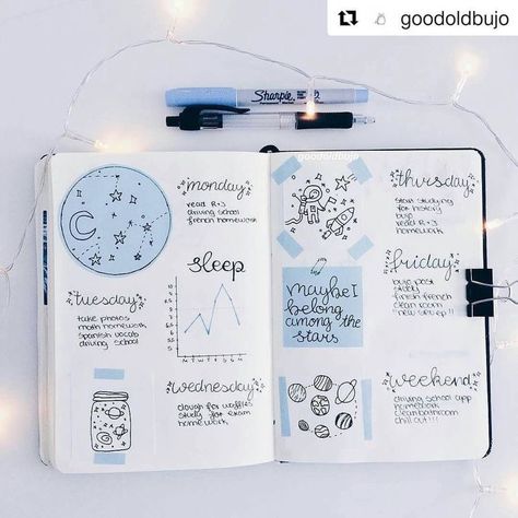 pinterest: krethelt Bullet Journal Planner, Bullet Journal 2019, Bullet Journal Aesthetic, Bullet Journal Notebook, Diary Ideas, Bullet Journal Art, Bujo Inspiration, Journal Themes, Bullet Journal Spread