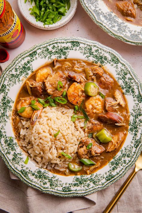 Authentic Cajun Gumbo Authentic Cajun Gumbo, Cajun Gumbo Recipe, New Orleans Gumbo, Creole Gumbo, Cajun Gumbo, Southern Recipes Soul Food, Gumbo Recipe, Louisiana Recipes, Creole Recipes