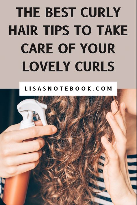 Do you want to know how best to style and care for your natural curls or afro hair? These are the best 6 ultimate curly hair tips that can help you properly take care of your curly hair and the best hair care routine you should be using for shiny healthy hair. #hair #curly #curlyhairstyles #curlyhaircare #curlyhairproducts #curlygirl #curlygirlmethod Healthy Curly Hair Tips, Hacks For Curly Hair, Curly Hair Tips And Tricks, Best Hair Care Routine, Hair Tips And Tricks, Healthy Curly Hair, Blonde Hair Care, Curly Hair Care Routine, Blonde Curly Hair