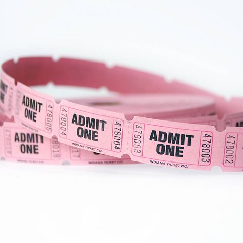 How to Start a Babysitting Co-op Carnival Tickets, Fair Tickets, Movie Themed Party, Ticket Design, Carnival Themes, Raffle Tickets, Peach Blossom, Wedding Drink, Circus Party