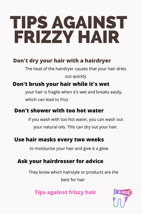 Frizzy Hairstyles, Rid Of Frizzy Hair, Frizzy Hair Remedies, Thick Frizzy Hair, Fizzy Hair, Frizzy Wavy Hair, Frizzy Hair Tips, Caring For Frizzy Hair, Healthy Hair Routine