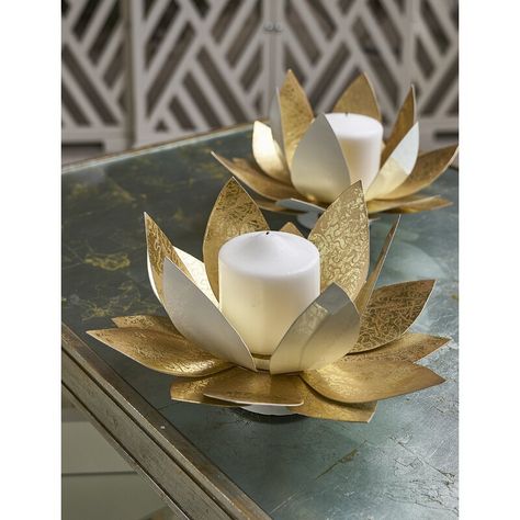 Chelsea House 2 - Candle Metal Votive Candle Holder | Perigold Wedding Design Board, Steel Candle Holder, Gold Candle Holders, Copper Art, Entertaining Essentials, Contemporary Bedroom Decor, Chelsea House, Greek Wedding, White Lotus