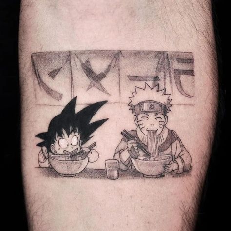 Long Tattoo, Shen Long Tattoo, Dbz Tattoo, Beauty And The Beast Tattoo, Geometric Sleeve Tattoo, Ball Tattoo, Z Tattoo, Dragon Ball Tattoo, Tattoo Anime