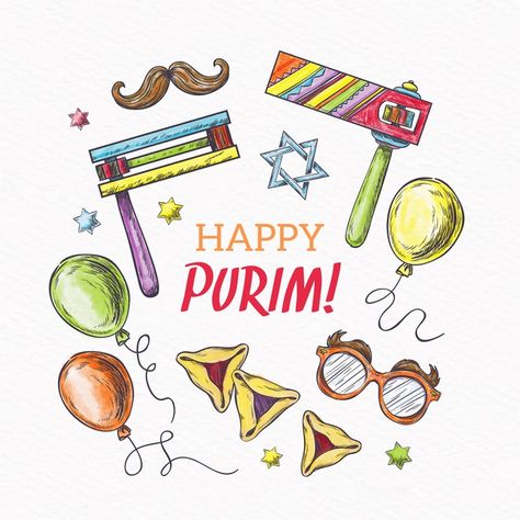 Hand drawn purim day with festive accessories. Download for free at freepik.com! #Freepik #freevector #party #design #hand #hand-drawn Purim Festival, Cookie Drawing, Festive Accessories, Shabbat Shalom Images, Cartoon Cookie, Happy Purim, Ancient Scroll, Print Design Template, Clowns Funny