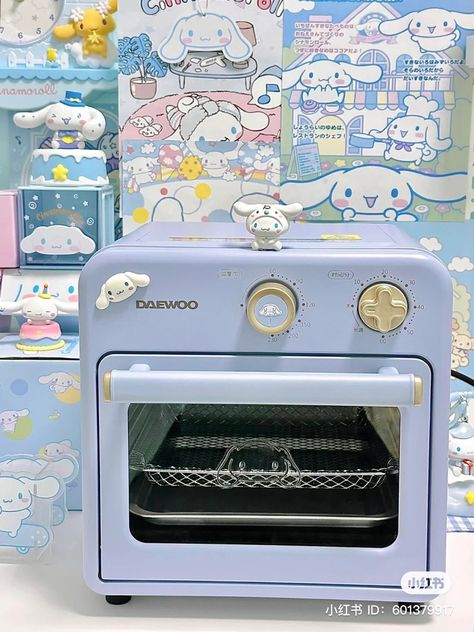 Cinnamoroll Kitchen, Blue Kitchen Appliances, Pixel Game, Kitchen Item, Hello Kitty Crafts, Kawaii Cooking, Kawaii Stuff, Pixel Games, Mini Kitchen