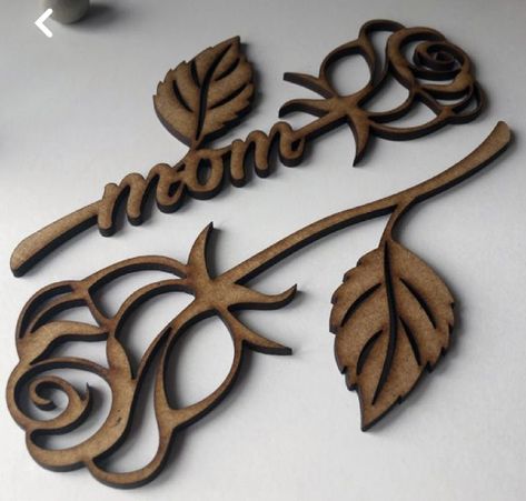 Mothers Day Laser Cut, Laser Cut Wood Crafts, Laser Files, Laser Engraved Ideas, Easter Egg Designs, Scroll Saw Patterns, 3d Laser, Lasercut Design, Mothers Day Crafts