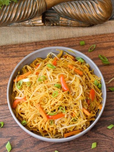 Angel Hair Singapore Noodles – Tikkas To Tapas Main Course Hair Asian, Singapore Noodles, Asian Noodle, Asian Noodles, Chinese Cabbage, Chaat Masala, Angel Hair, Food Names, Cooked Veggies