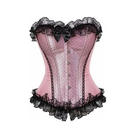 Plus Size Burlesque, Lingerie Rosa, Burlesque Corset, Bustier Lingerie, Fashion Corset, Pink Corset, Corset Fashion, Corset Bustier, Overbust Corset