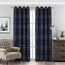 Tartan Curtains, Plaid Curtains, Modern Window, Quality Curtains, Drape Panel, Curtains For Living Room, Modern Windows, Blue Checkered, Window Panels