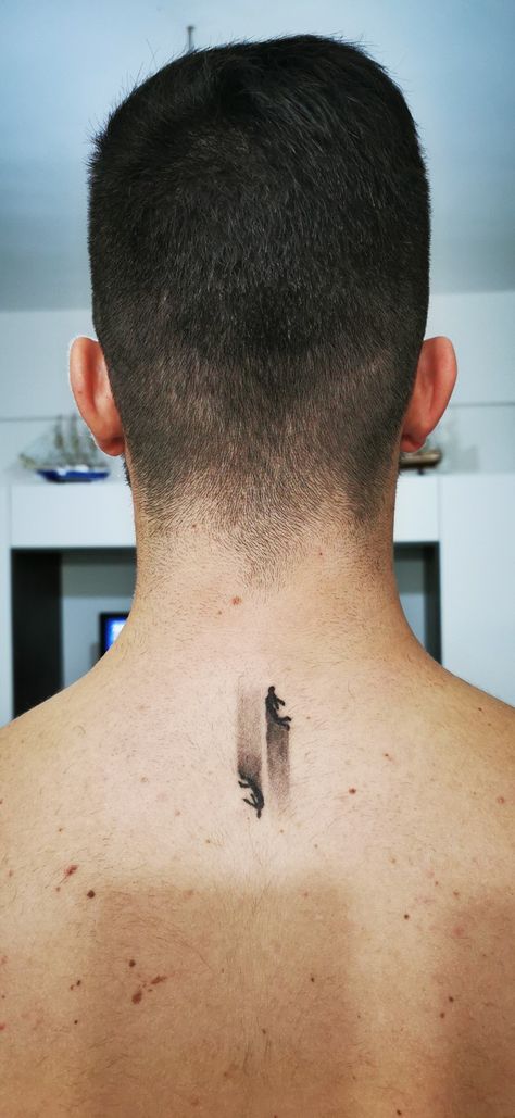 Rise And Fall Tattoo, 21g Tattoo, Falling Down Tattoo, Small Recovery Tattoos, Tattoo Minimal Men, You Vs You Tattoo, Power Tattoo For Men, Time Is Limited Tattoos, Move On Tattoo