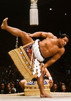 Embed  Chiyonofuji Mitsugu, born as Akimoto Mitsugu, appears in a ceremony before a match during the 1983 Kyushu Basho sumo wrestling tournament held in November 1983 at the Fukuoka Kokusai Center in Fukuoka, Japan. Chiyonofuji Mitsugu, born as Akimoto Mitsugu, appears in a ceremony before a match during the 1983 Kyushu Basho sumo wrestling tournament held in November 1983 at the Fukuoka Kokusai Center in Fukuoka, Japan. November 01, 1983 Licence Sumo Wrestler, Samurai Stance, Japanese Resource, Wrestling Tournament, Japanese Wrestling, Backpack Hiking, Film Design, Poses References, Adventure Explore